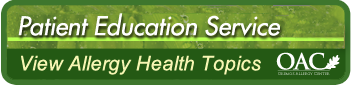 allergy health topics